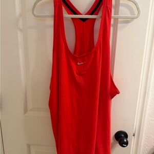 Nike Women’s Bright Red Racerback Performance Tank